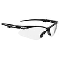 V30 Nemesis, Safety Glasses, Anti-Fog, Clear Lens, Black Frame, Half-Frame