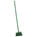 11 3/8 in Sweep Face Angle Broom, Stiff, Green