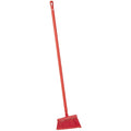 11 3/8 in Sweep Face Angle Broom, Soft, Red