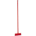 12 in Sweep Face Push Broom, Medium, Red