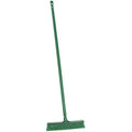 16 in Sweep Face Push Broom, Medium, Green
