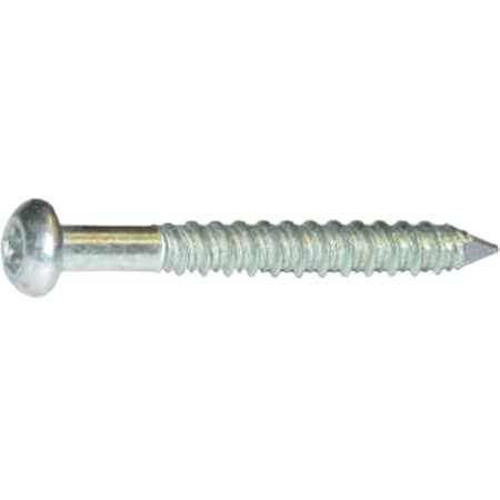 Screw Anchor, 5/16 in Dia., Pan, 2 1/4 in L, Steel Ultra Shield, 100 PK