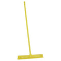 24 in Sweep Face Push Broom, Soft, Yellow