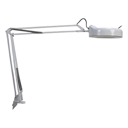 Magnifier Light, White, LED, Two Prong Plug