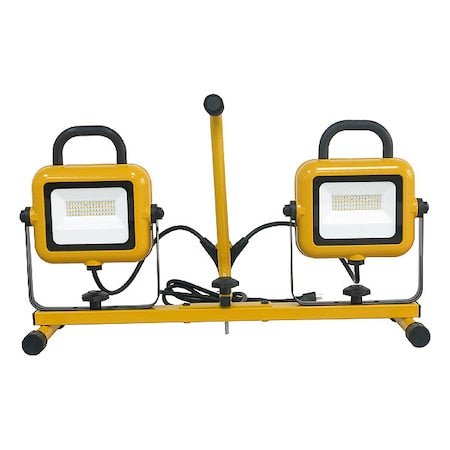 Floor Stand Job Site Light, 9, 000lm, LED