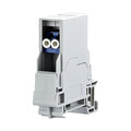 USB 2.0, Gray, DIN Rail