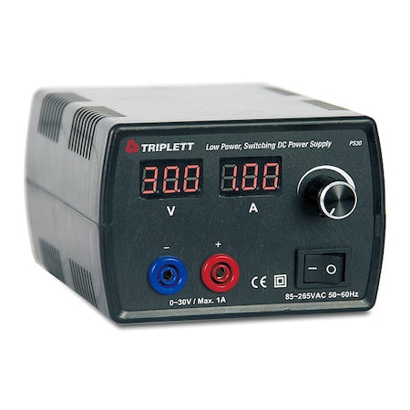 DC Power Supply,LCD Ring,30 W,5.5"" D