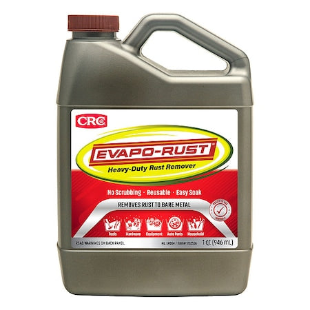 Rust Remover, Bottle, Liquid, 32 oz