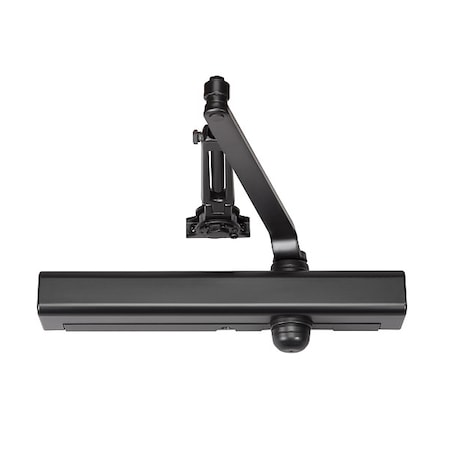 Manual, Hydraulic, Door Closer, Black