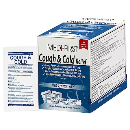 Cough/Cold Reliever, 80ct