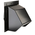 Wall/Soffit Vent, Inlet Diameter 6 in, Steel