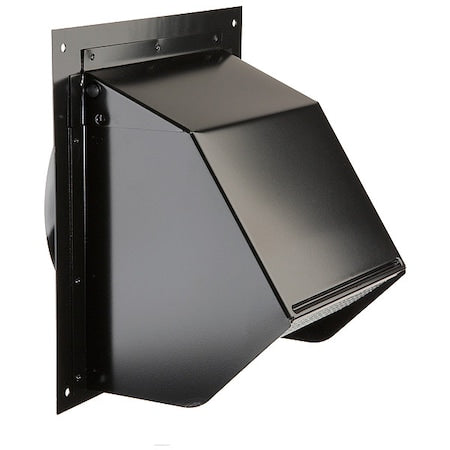 Wall/Soffit Vent, Inlet Diameter 6 in, Steel
