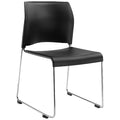 Stacking Chair 8800 Series, Plastic Black