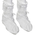 Disposable Boot Covers, SMS, White, Slip Resistant Sole: No , Universal