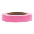 Masking Tape, 1 in W x 60 yd L, 6 mil Thick, Pink, Rubber Adhesive