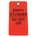Tag, Empty Cylinder, Red, PK25