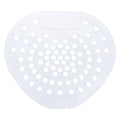 Urinal Screen, Heart, White, Citrus, PK12