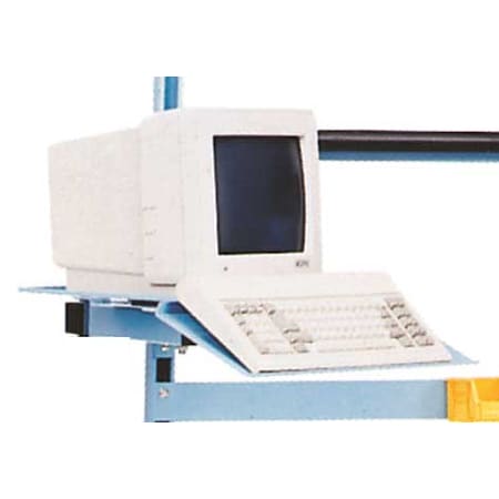 Articulating Monitor Arm, 14Wx14Dx5H, Blue
