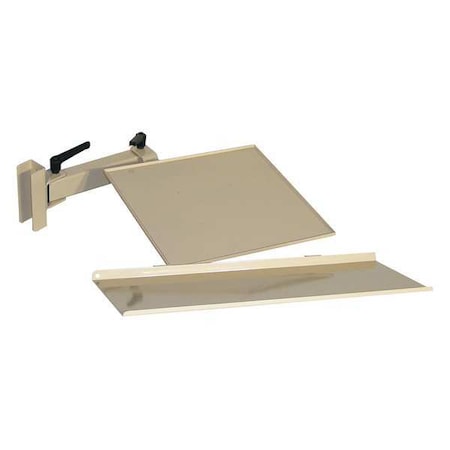 Articulating Monitor Arm, 14x14x5H, Beige