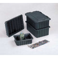 Plastic Divider, Black, 15 1/4 in L, 7 7/16 in H