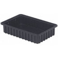 Polyethylene, Divider Box, Black, 16 1/2 in L, 3 1/2 in H