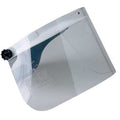 Face Shield Visor, Clear Visor, 6" Height, Uncoated Lens