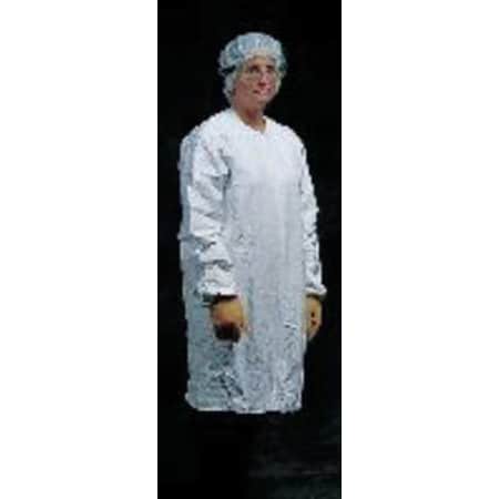ProClean Disposable Lab Coat, ProClean(R), Snaps Closure, White, M, 30 PK