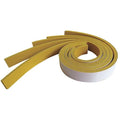 Adhesive Foam Strip, Yellow, 4 In, PK5
