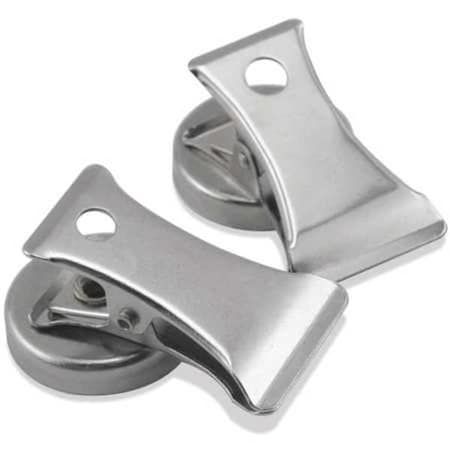 Magnetic Clip, Steel, PK2