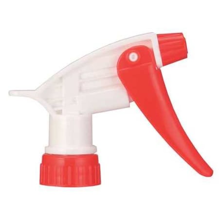7-1/4"Red/White, Plastic Trigger Sprayer, PK6