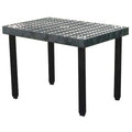 Add-On Plastic Shelving, Open Style, 24 in D, 36 in W, 24 in H, 1 Shelves, Black