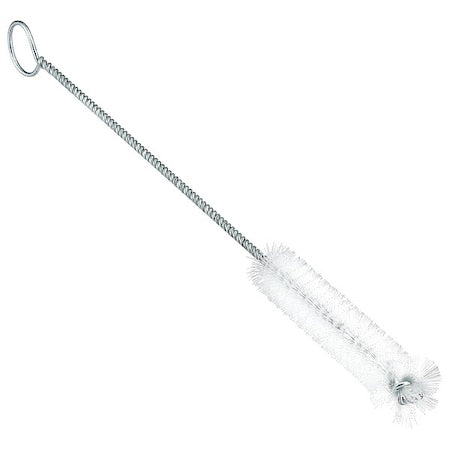 Radial End Brush, 3 in L Brush, Natural, Wire, 8 in L Overall