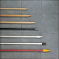 60" Handle, 1 in Dia, natural, Wood