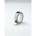 Floor Marking Tape, vinyl, Striped, Black, White, 1 in W., 5 mil Thickness