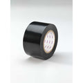 Floor Marking Tape, vinyl, No Legend, Black, 3 in W., 5 mil Thickness