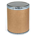 Open Head Transport Drum, Fiber, 15 gal, Unlined, Brown