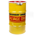 Open Head Transport Drum, Steel, 15 gal, Lined, Yellow