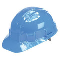 Hard Hat, Sentry III*, Polyethylene, 6 Point Ratchet, Type 1, Class E, Blue