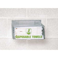 Disposable Bath Towels, Paper, White, For Use With, Emergency Shower Stations