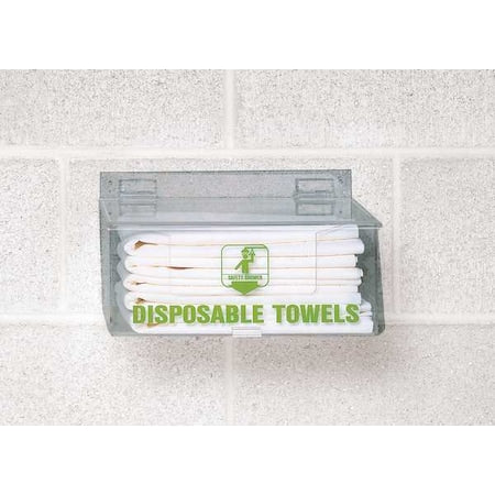 Disposable Bath Towels, Paper, White, For Use With, Emergency Shower Stations