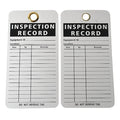 Tag, Inspection, Cardstock, 3 in H x 5 3/4 in W, White, Rectangle, 25 PK