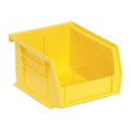 Hang & Stack Storage Bin, Polypropylene, Yellow, 3 in H, 4 1/8 in W, 5 3/8 in L