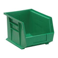 Hang & Stack Storage Bin, Polypropylene, Green, 7 in H, 8 1/4 in W, 10 3/4 in L
