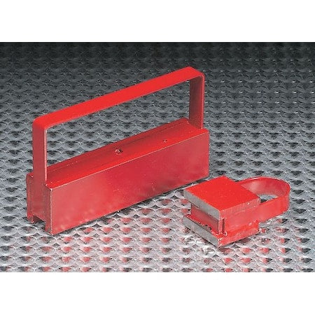 Handle Magnet, 100 lb, 4L x 3/4W x 2-3/8H