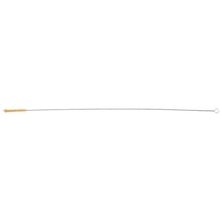 Burette Brush, 32-3/4 in L Handle, 3 1/4 in L Brush, Natural, 36 in L Overall
