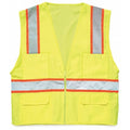 Large Class 2 High Visibility Vest, Lime