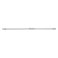 53" Drain Brush Handle, 1 1/4 in Dia, White, Fiberglass
