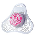 Urinal Screen with Block, Non-Para, Triangular, 3 oz Container Size, Pink, Cherry, 12 PK