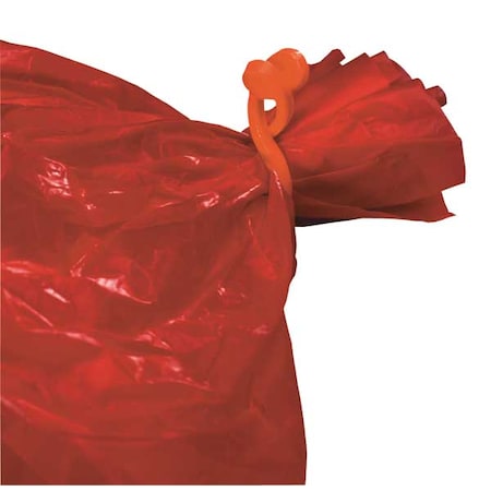Safe Bag Clips, 1/2 In. W,PK100