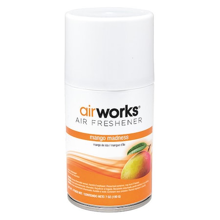 Air Freshener Refill, Airworks, 7 oz, 30 day Refill Life, Mango 12 PK
